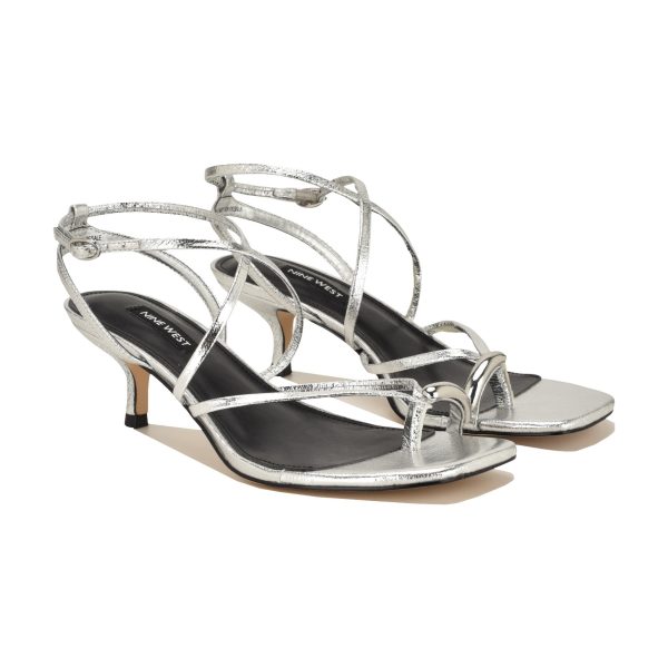 Mays Strappy Kitten Heel Sandals - Image 2