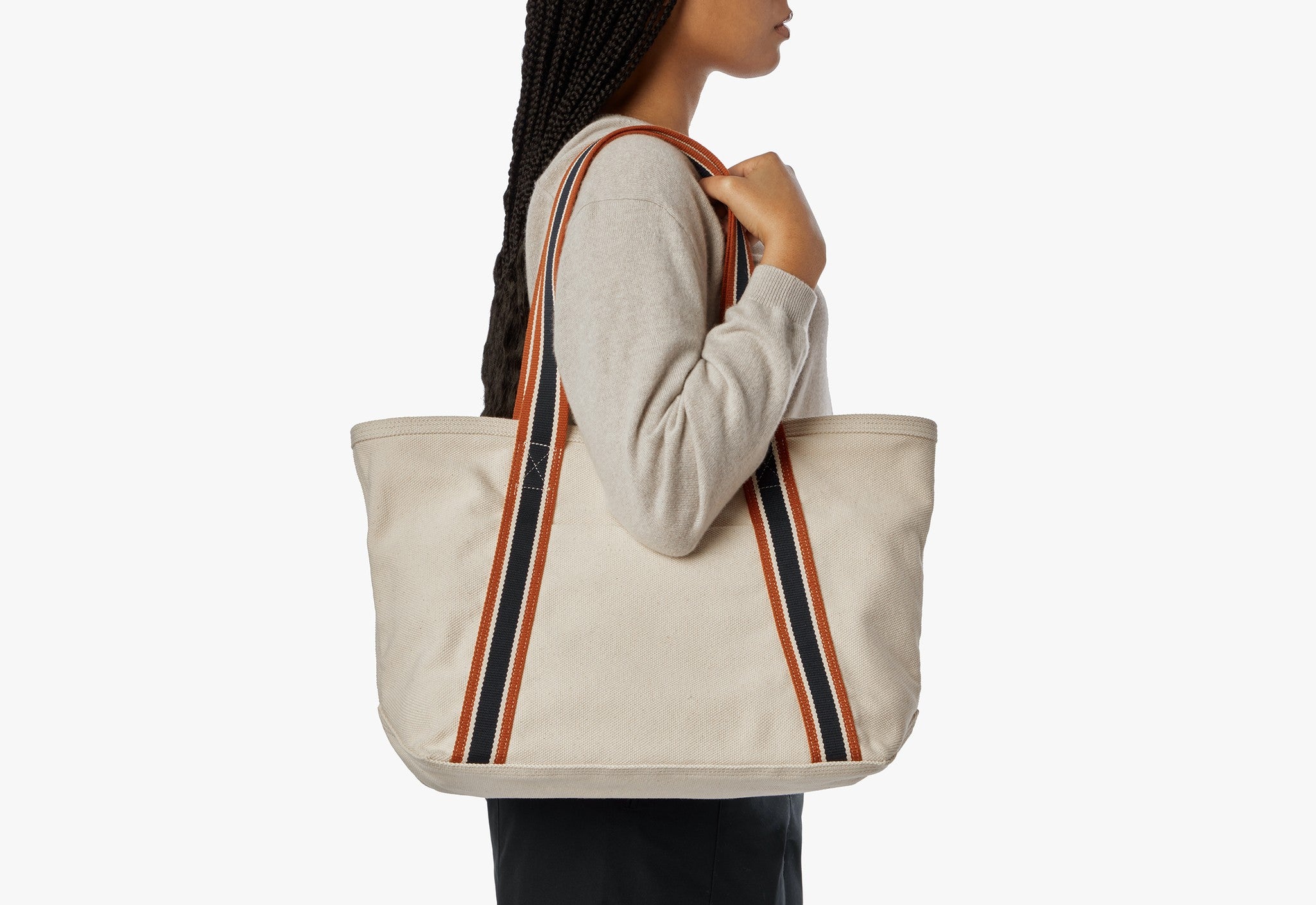 Small Easy Canvas Tote - Natural - Image 2