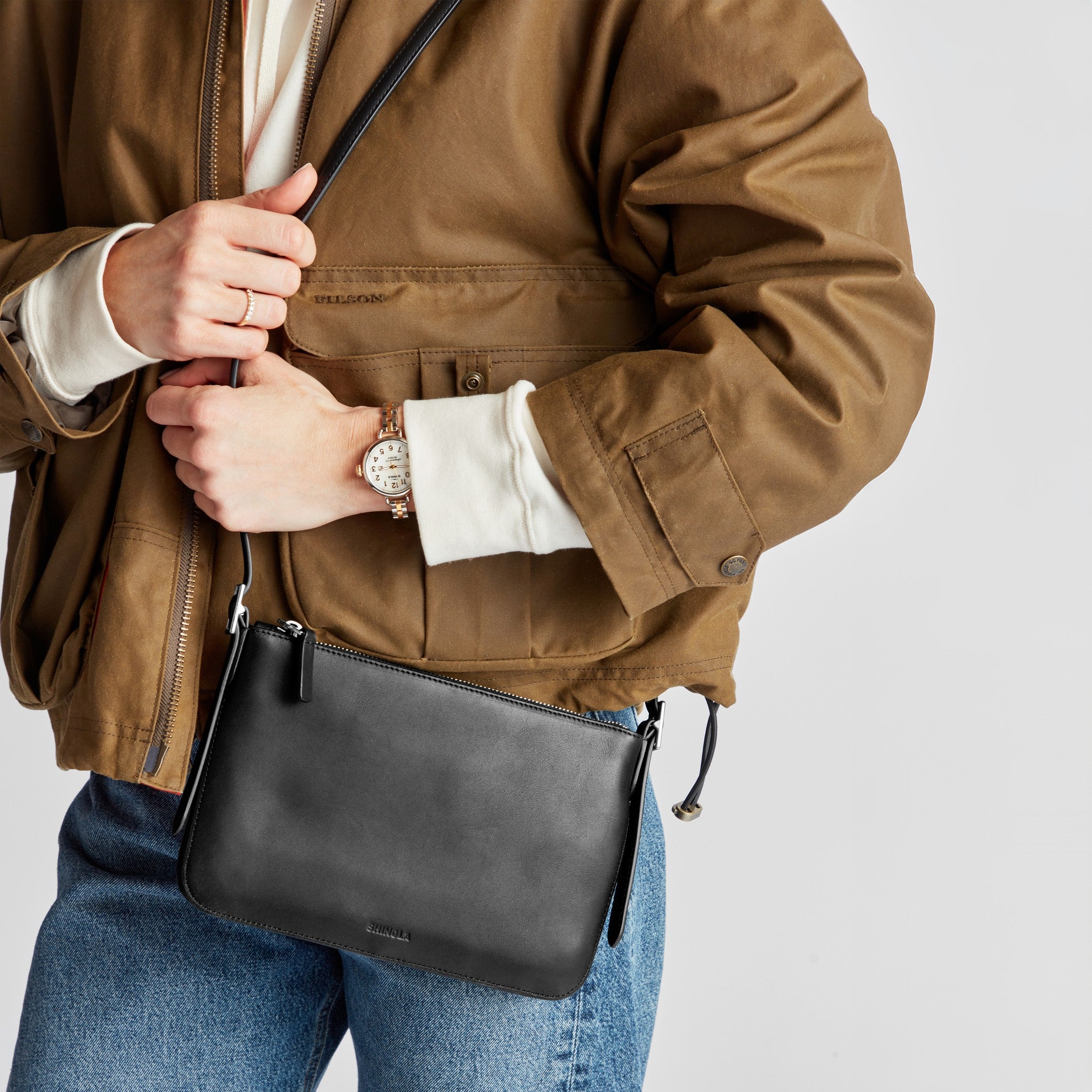 Small Bixby Crossbody - Black - Image 2