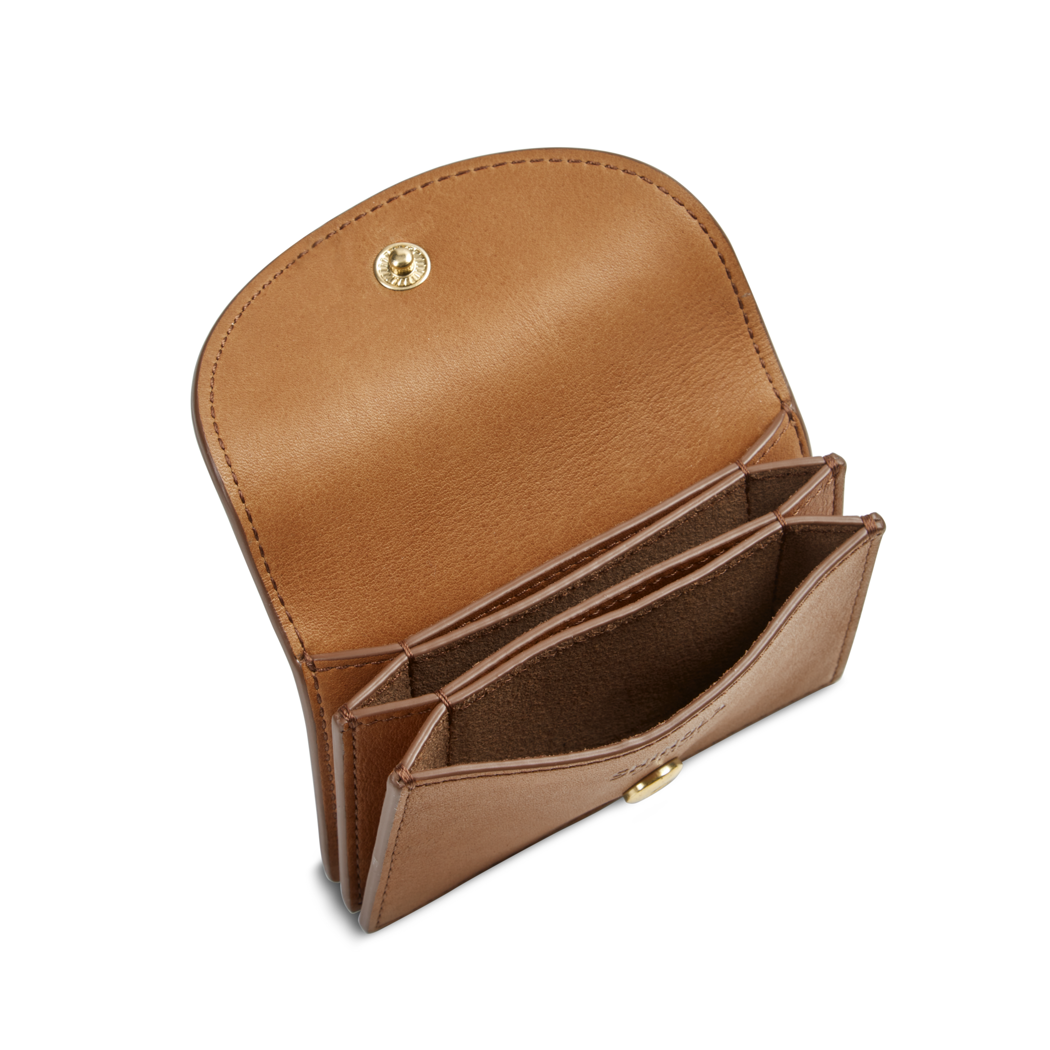 Birdy Accordion Card Holder - Tan - Image 3