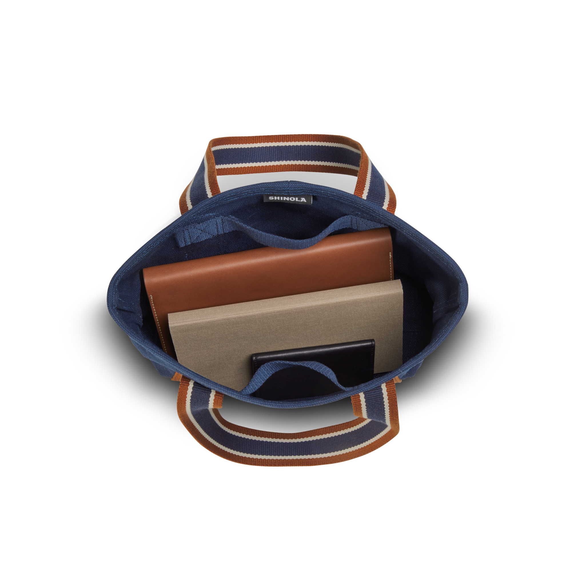 Mini Easy Canvas Tote - Navy - Image 4