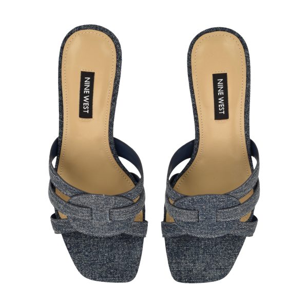 Gritt Block Heel Mule Sandals - Image 5