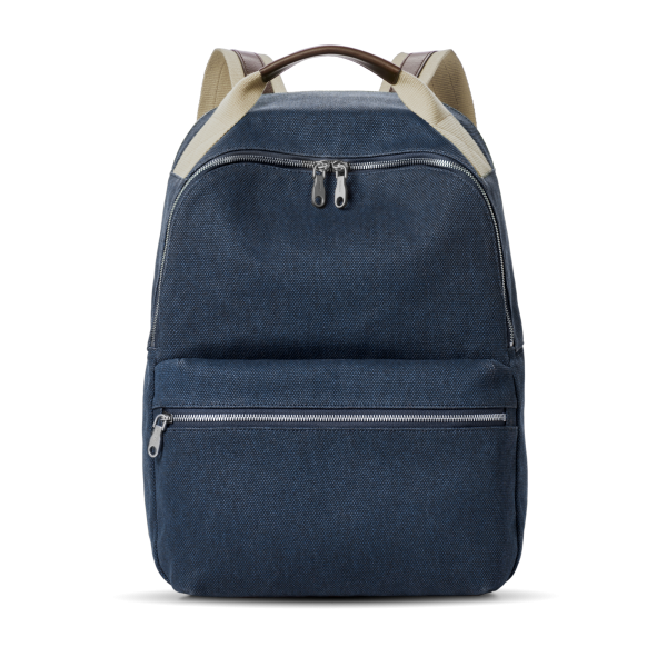 Runwell Canvas Backpack - Navy