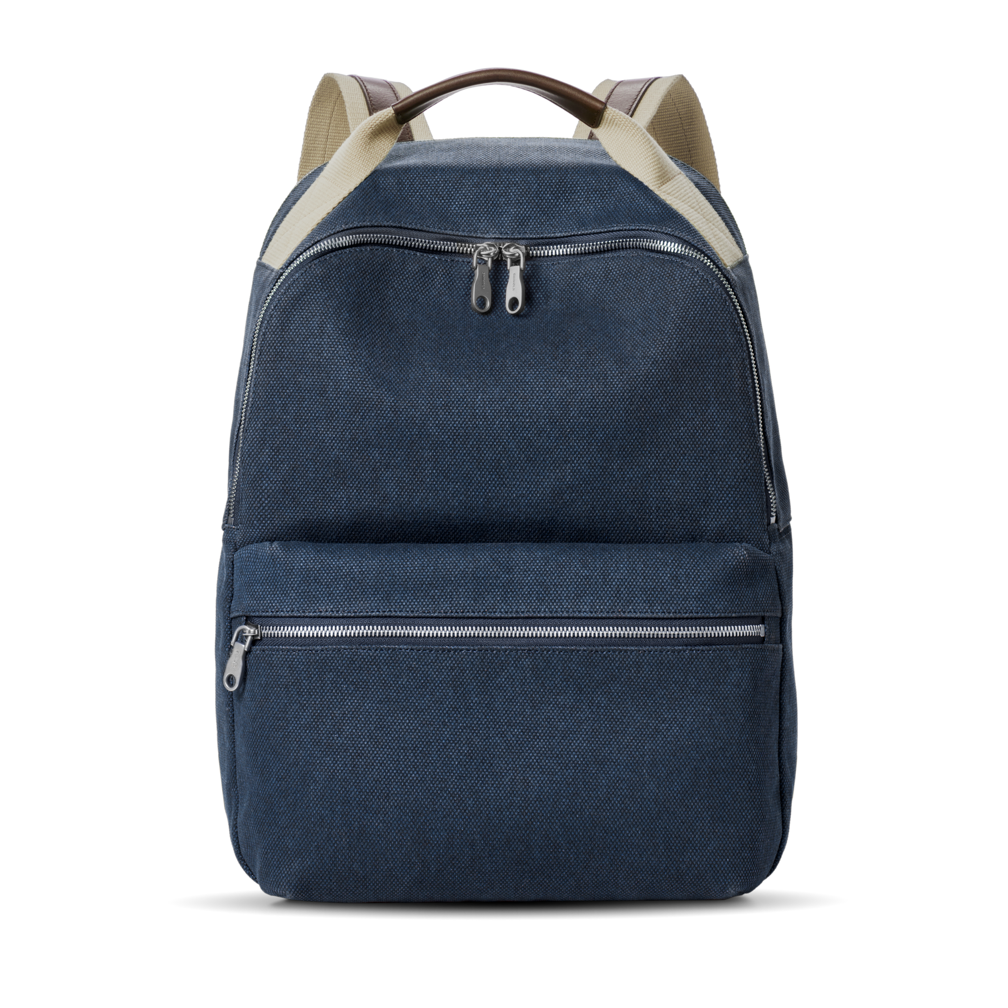 Runwell Canvas Backpack - Navy - Image 1