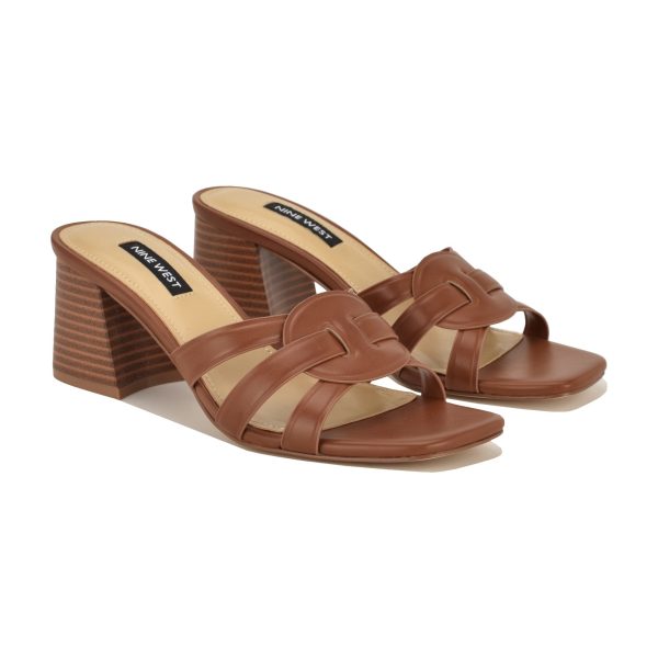 Gritt Block Heel Mule Sandals - Image 2